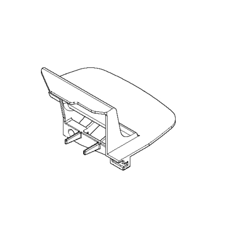 Plaque, Silencieux 5052997-01