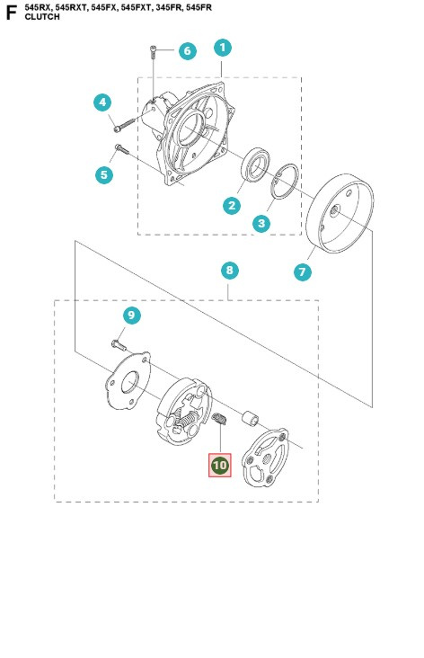Ressort d'embrayage 5054353-02