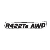 Décalque R422Ts AWD Décalque R422Ts AWD