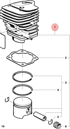 Cylindre Kpl 5062437-15