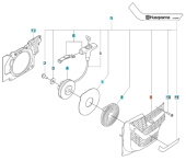 Couvercle de démarreur K1270 Orange Fle Couvercle de démarreur K1270 Orange Fle