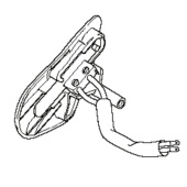 Interrupteur d'arrêt (gauche) Interrupteur d'arrêt (gauche)