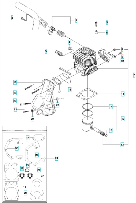 Support de plaque d'admission