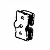 Support de brosse, Double 5066206-01 Support de brosse, Double 5066206-01