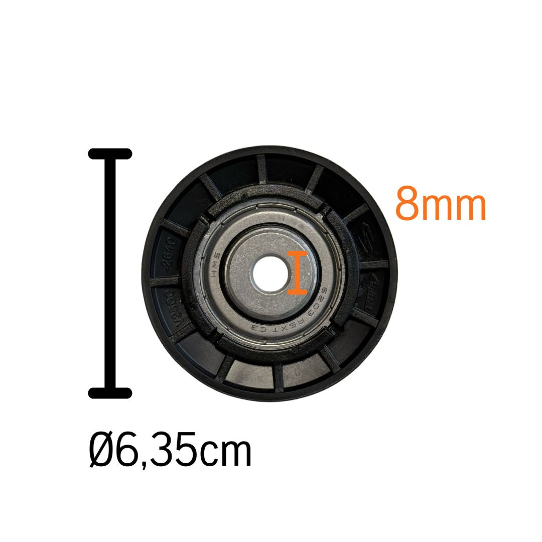 Poulie tendeur de courroie