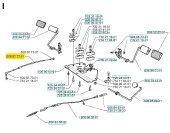 Câble de frein Rider 13, 13 Bio, 850HST, 970HST Bioclip Câble de frein Rider 13, 13 Bio, 850HST, 970HST Bioclip