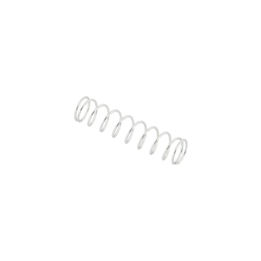 Ressort de compression en zinc clair
