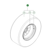 Roue 5160229-01 Roue 5160229-01