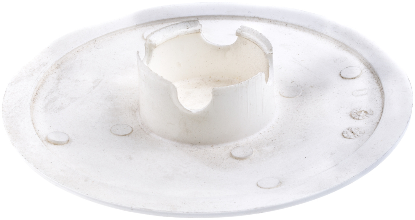 Capuchon De Moyeu, Blanc