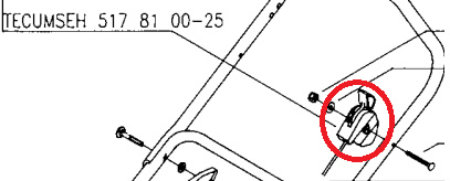 Commande Des Gaz 5178100-25