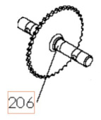 Pignon 5196530-07 Pignon 5196530-07