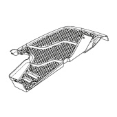 Plaque de pied Plaque de pied