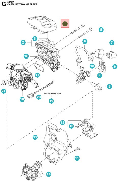 Filtre A Air 550XP/XPG/545