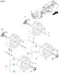 Roue R115B, R115C, R213C, R214, R214TC, R216, R316, R318 Roue R115B, R115C, R213C, R214, R214TC, R216, R316, R318