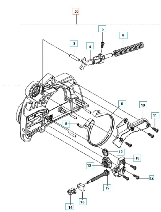 Frein De Chaine 5256114-01