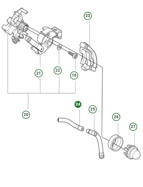 Tuyau d'aspiration de carburant