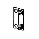 Plaque de guidage de la tige de poussée Plaque de guidage de la tige de poussée