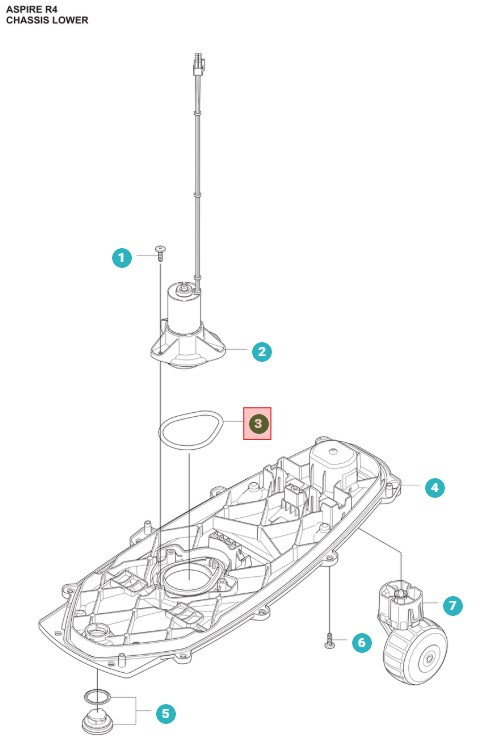 Joint moteur de coupe