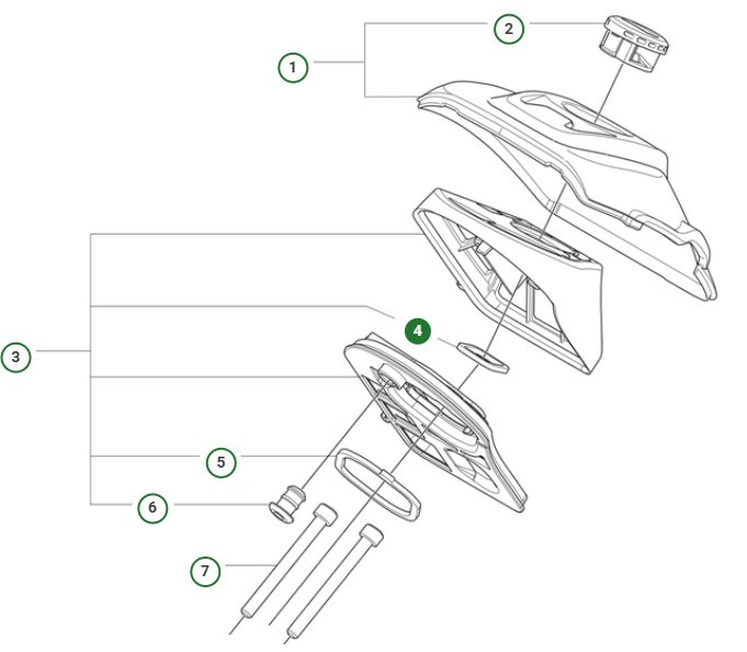 Filtre à air scellé à moitié !