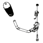 Kit de poignée réglage en hauteur H 5295957-01 Kit de poignée réglage en hauteur H 5295957-01