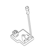 Poignée chauffante de l'unité de commande 5296378-01 Poignée chauffante de l'unité de commande 5296378-01