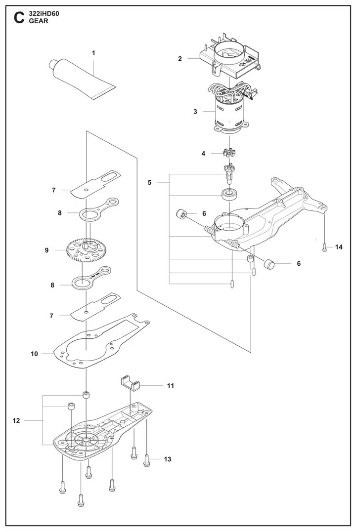 Moteur Assy Bldc E8 20Mm Avec F 5299085-01