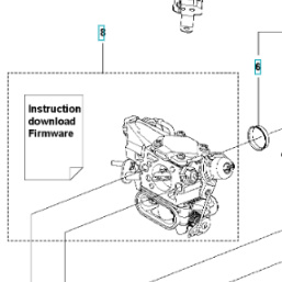 Kit carburateur Husqvarna 550XP, 550XPG Mark II