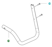 Ensemble de cadre de pare-chocs gauche Ensemble de cadre de pare-chocs gauche