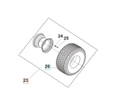 Kit de roues TS 112, TS 114, TC 215T, TC 220T, TS 112, TS 114, TS 215T, TS 217T Kit de roues TS 112, TS 114, TC 215T, TC 220T, TS 112, TS 114, TS 215T, TS 217T
