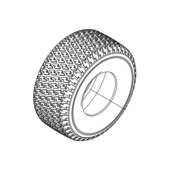 Pneu arrière 18x8,5-8 Pneu arrière 18x8,5-8