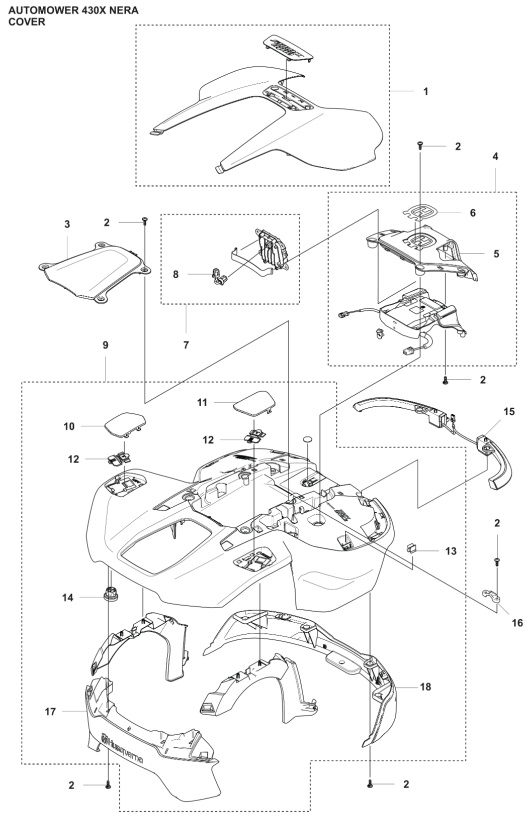 Pare-chocs avant 430X Nera, 450X Nera
