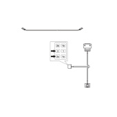 Faisceau de câbles P500 pour éclairage de cabine Faisceau de câbles P500 pour éclairage de cabine