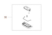 BOUTON Stop Automower Nera BOUTON Stop Automower Nera
