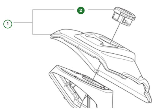 Couvercle de filtre à bouton, Th