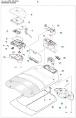 PLAQUE DE CHARGE gauche Automower Nera PLAQUE DE CHARGE gauche Automower Nera