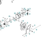 Poulie de friction à pointe de plaque Poulie de friction à pointe de plaque