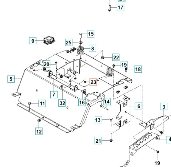 Écrou 1/4-20 5320506-75
