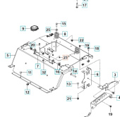 Écrou 1/4-20 5320506-75 Écrou 1/4-20 5320506-75