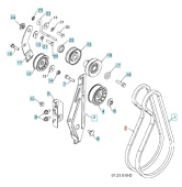 Ceinture de sécurité 5321923-83 Ceinture de sécurité 5321923-83