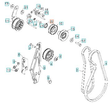 Rondelle D'Entretoise 5324094-75