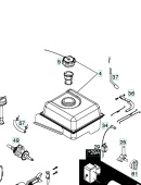 Réservoir de carburant avec bouchon (cliquez sur le style) 5324249-42 Réservoir de carburant avec bouchon (cliquez sur le style) 5324249-42