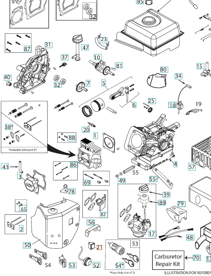 Bouton On / Off 5324249-57