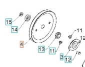 Poulie 5324271-46 Poulie 5324271-46