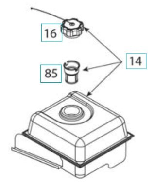 Réservoir de carburant Kpl 5324292-09