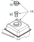 Réservoir d'essence 5324348-89 Réservoir d'essence 5324348-89
