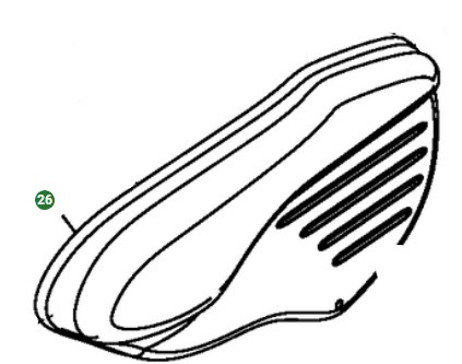Protection de ceinture 5324404-38