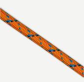 Corde D'Escalade Orange, 11.8Mm, 5340988-01 Corde D'Escalade Orange, 11.8Mm, 5340988-01