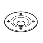 Couvercle de la plaque de glissement