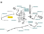 Câble Hydrostat Rider 13, 850HST, 970HST, ProFlex 18, 20, 1200 Câble Hydrostat Rider 13, 850HST, 970HST, ProFlex 18, 20, 1200