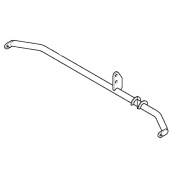 Tube transversal avant de jambe de force, Kpl Tube transversal avant de jambe de force, Kpl